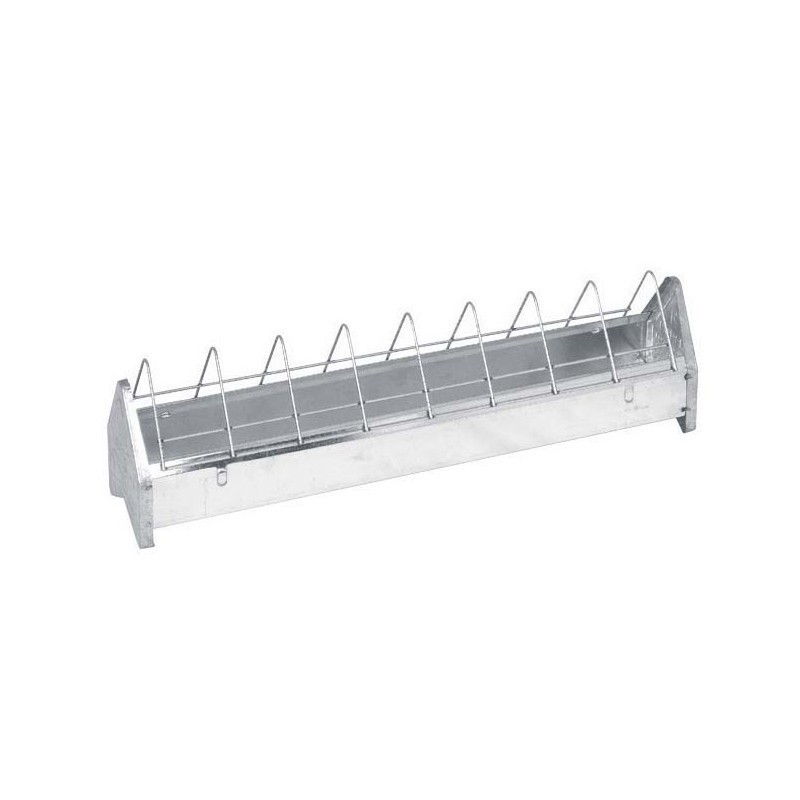 Mangeoire en métal pour poussins, grille de 50 cm de large