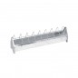 Mangeoire Métallique pour les Poussins 50 cm, Mangeoires de poule linéaires en tôle galvanisée avec grille large Mangeoire Métallique pour les Poussins 50 cm, Mangeoires de poule linéaires en tôle galvanisée avec grille large