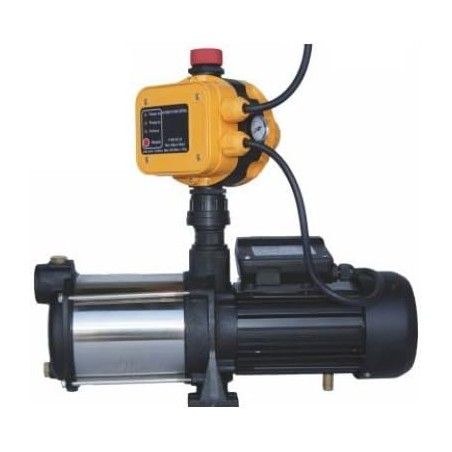 Gruppo di pressione GP-HKF-MCP5. Potenza 1,5 CV. Altezza massima 7 m, 38 m.c.a. Portata media 4.000 l/h