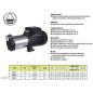 GP-HKF-MCP5 pressure group. Power 1.5CV. Maximum height 7m, 38 mca Average flow rate 4,000 l/h GP-HKF-MCP5 pressure group. Power 1.5CV. Maximum height 7m, 38 mca Average flow rate 4,000 l/h