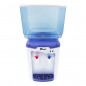 Distributeur d'eau avec Réservoir de 7 litres, Blanc et Violet, Fontaine à Eau et Boison, sans BPA, 47,5 x 25,5 x 35,8 cm
