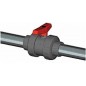 Vanne PVC 32. Vanne à tournant sphérique en PVC fileté de 32 mm. Robinet Enfilage à bille fileté 1'' Vanne PVC 32. Vanne à tournant sphérique en PVC fileté de 32 mm. Robinet Enfilage à bille fileté 1''