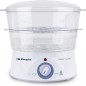 Cuiseur vapeur à 2 récipients et un récipient spécial pour le riz. Capacité 5 litres, 400W Cuiseur vapeur à 2 récipients et un récipient spécial pour le riz. Capacité 5 litres, 400W