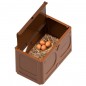Nid en thermoplastique pour poules, Idéal pour les poulets à couver naturellement, 43x27x29 cm Nid en thermoplastique pour poules, Idéal pour les poulets à couver naturellement, 43x27x29 cm