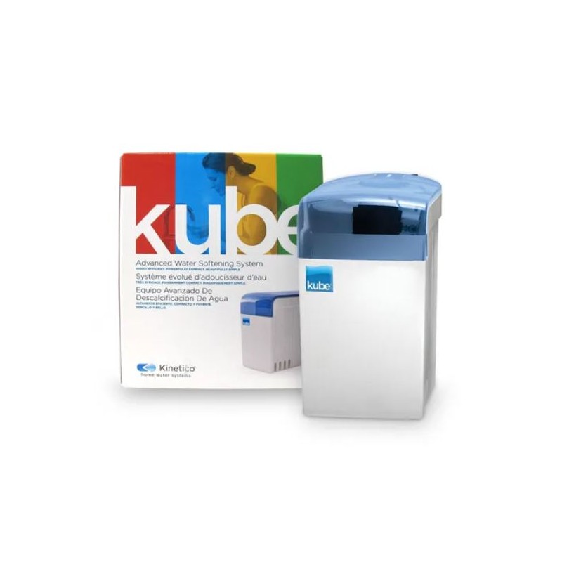 Descalcificador KUBE 6 Litros, Sistema avanzado de sostenibilidad de agua. Recomendado para 6 personas o 2 baños