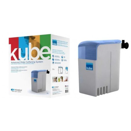 Amaciador de Água KUBE de 6 Litros, Sistema Avançado de Sustentabilidade da Água. Recomendado para 6 pessoas ou 2 banheiros.