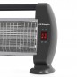 Estufa de cuarzo Orbegozo, 3 potencias 1200W, 2 Barras, Calefactor calor rápido, Estufa radiador calefactor halógeno