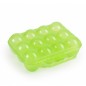 12 x Coquetiers en plastique avec anse, citron vert, 19,5 x 18 x 7 cm