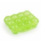 12 x Plastic egg cups with handle, lime, 19.5 x 18 x 7 cm 12 x Plastic egg cups with handle, lime, 19.5 x 18 x 7 cm
