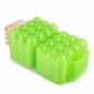 12 x Plastic egg cups with handle, lime, 19.5 x 18 x 7 cm 12 x Plastic egg cups with handle, lime, 19.5 x 18 x 7 cm