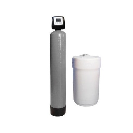 45-liter desiccator, equipment consisting of a Greentank GRP bottle together with a polyethylene salt tank