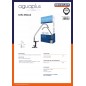 Grifo 1 vía para equipos de ósmosis inversa, conexión rosca hembra 7/16", presión máxima 6 bares, fabricado en acero cromado Grifo 1 vía para equipos de ósmosis inversa, conexión rosca hembra 7/16", presión máxima 6 bares, fabricado en acero cromado