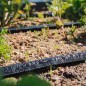 Fita têxtil exsudativa para irrigação por gotejamento, 16 mm, 25 metros, irrigação por poros na parede Fita têxtil exsudativa para irrigação por gotejamento, 16 mm, 25 metros, irrigação por poros na parede