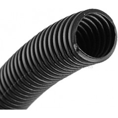 Tube annelé 32mm 50 mètres | Tuyau annelé avec certificat AENOR utilisé pour la conduite de câbles électriques