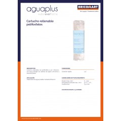Polyphosphat-Salzkartusche in Kugeln für 10-Zoll-Wasserfilter, verhindert Ablagerungen und Korrosion in Rohren	