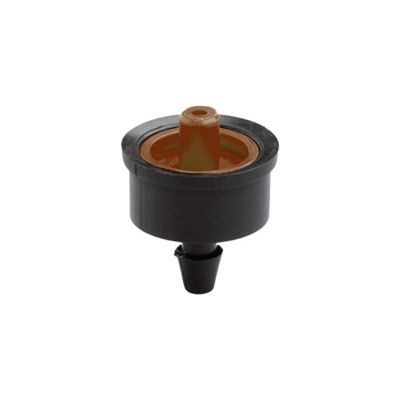 Pack of 1000 x 4 litre/hour self-compensating dripper, non-removable, brown