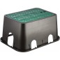 Pozzetto per valvola di irrigazione da giardino 420x320x200 mm | Pozzetto rettangolare per valvola di irrigazione per elettroval