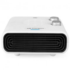 Calefactor Horizontal Orbegozo 2200W, Calor Instantáneo, 2 Niveles de Potencia, Modo Ventilador, Blanco