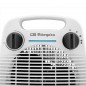 Chauffage soufflant compact 2000 W Orbegozo , chaleur instantanée, mode ventilateur, blanc