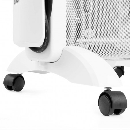 Radiatore riscaldante in MICA Orbegozo da 1500 W. 2 livelli di potenza: 500 W-1500 W. Rapida convezione e diffusione del calore.