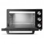 Orbegozo Convection Oven 60 liters. BLACK-SILVER. Upper and lower heat. Double glass door. Power: 2000 W.