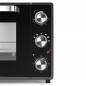 Orbegozo Convection Oven 60 liters. BLACK-SILVER. Upper and lower heat. Double glass door. Power: 2000 W.