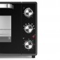 Forno elétrico de mesa de 38 litros, convecção de 2000 W, temporizador, seletor de temperatura, 56 x 32 x 44 cm, preto Forno elétrico de mesa de 38 litros, convecção de 2000 W, temporizador, seletor de temperatura, 56 x 32 x 44 cm, preto