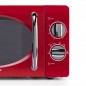 Vintage Red Microwave 700 W Orbegozo. 20 L capacity. 6 power levels. 30 minute timer. Vintage Red Microwave 700 W Orbegozo. 20 L capacity. 6 power levels. 30 minute timer.