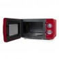Vintage Red Microwave 700 W Orbegozo. 20 L capacity. 6 power levels. 30 minute timer. Vintage Red Microwave 700 W Orbegozo. 20 L capacity. 6 power levels. 30 minute timer.