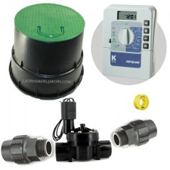 Kit d'arrosage automatique professionnel KRain 1 zone 24v pour tuyau de 32 mm