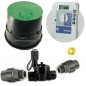 Kit d'irrigation automatique 24 V pour 1 zone, KRain, pour tuyau de 32 mm | Comprend un programmateur, une électrovanne et des a