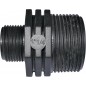 Pack 5 Machon roscado plastico 1 1/4'' x 1'', PN10, racores de compresion para roscar, doble rosca macho/macho Pack 5 Machon roscado plastico 1 1/4'' x 1'', PN10, racores de compresion para roscar, doble rosca macho/macho