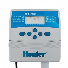 Programmatore di Irrigazione Interno Hunter ELC, 4 Zone di Irrigazione Elettrica, ELC-401