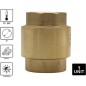 Válvula de retención latón 1 1/4" | Válvula anti-retorno | Tuberías de riego | Válvula retención Latón