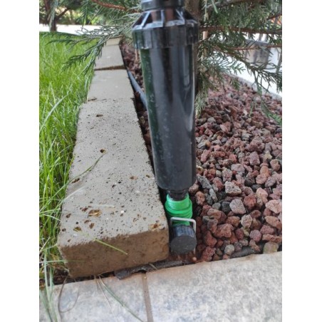 Pacote com 10 pontas de suporte de aspersor de plástico, fêmea 1/2'' - macho 3/4'', ideal para irrigação agrícola