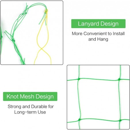 Rete di tutoraggio verde 2 x 25 metri