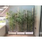 Tuteur Décoratif Bambou 180 cm, 35/40mm. Tuteurs Ronds en Bois, Piquets de Jardin, Séparation de pièce