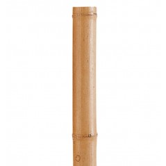 4 x Tuteur Décoratif Bambou 180 cm, 35/40mm . Tuteurs Ronds en Bois, Piquets de Jardin, Séparation de pièce