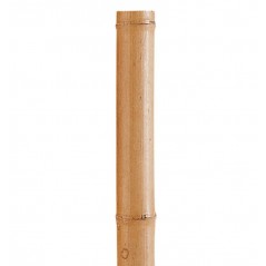 Lot de 4 Tuteur Décoratif Bambou 180 cm, 35/40mm . Tuteurs Ronds en Bois, Piquets de Jardin, Séparation de pièce