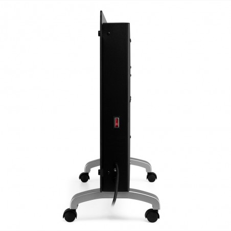 Pannello radiante Orbegozo WIFI. Vetro temperato nero. Potenza: 2000W. Connessione tramite APP. Intervallo di temperatura: 5ºC /