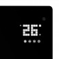 Pannello radiante Orbegozo WIFI. Vetro temperato nero. Potenza: 2000W. Connessione tramite APP. Intervallo di temperatura: 5ºC /