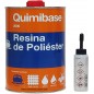 Kit de réparation en Résine Polyester 1 kg + catalyseur peroxyde