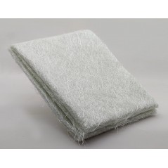 Fibre de verre MAT-300 2m2 (densité 300gr/m2). Maille en fibre de verre pour réparer tous types d'accessoires