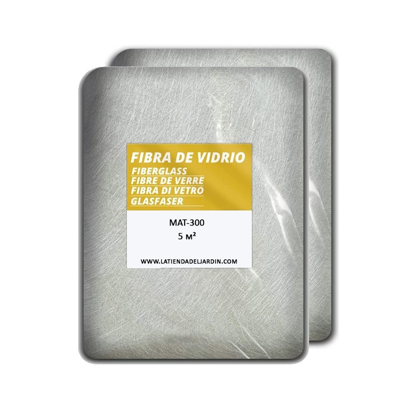 Fibra di vetro MAT-300 (densità 300gr/m2) 10 m2