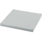Couvercle 28 x 28 cm pour chambre de drainage monobloc 30 cm | Couvercle pour caniveaux et systèmes de drainage