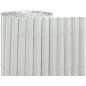Canisse Synthétique PVC 1 x 5 m avec Cannes Entières blanche, Brise-Vue pour Jardins, Balcons et Clôtures Canisse Synthétique PVC 1 x 5 m avec Cannes Entières blanche, Brise-Vue pour Jardins, Balcons et Clôtures