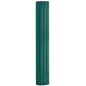 Canisse Synthétique PVC simple 2 x 5 m avec Cannes Entières vert forcé, Brise-Vue pour Jardins, Balcons et Clôtures