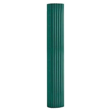 Cañizo ocultación PVC verde oscuro 1 x 5 metros, simple cara