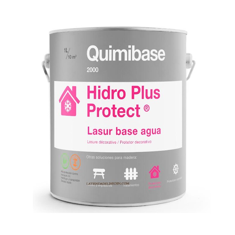 Protecteur extérieur pour bois à base d'eau, incolore mat 750 ml. Protège, décore et embellit tous types de bois Protecteur extérieur pour bois à base d'eau, incolore mat 750 ml. Protège, décore et embellit tous types de bois
