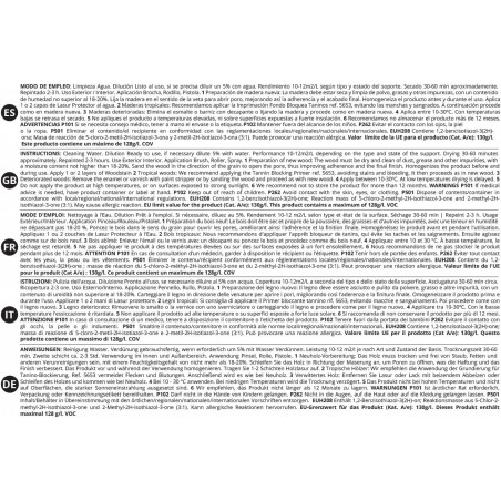 Protetor de madeira para exteriores à base de água, incolor e fosco, 750 ml. Protege, decora e embeleza todos os tipos de madeir